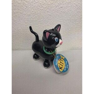 Vintage RARE Kids 2006 musical kitty cute candy toy black and white collectible